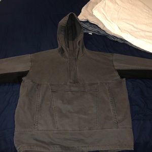 Pacsun Cali Exclusive Denim Poncho XL